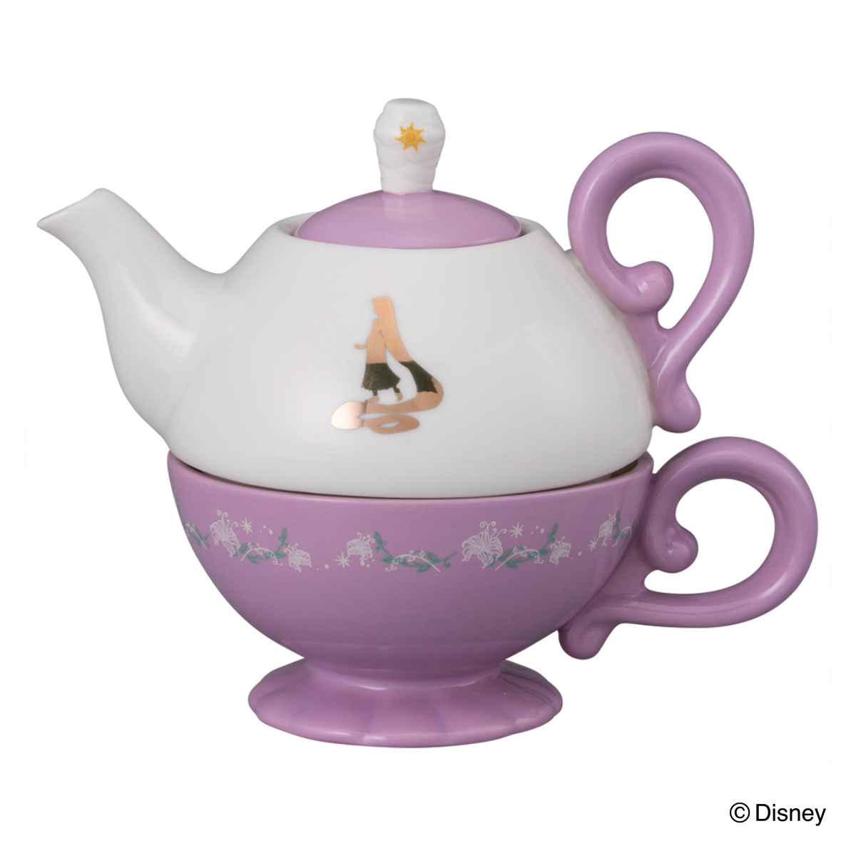 サンアート ティーセット アリエル ラプンツェル ティーポット ティー