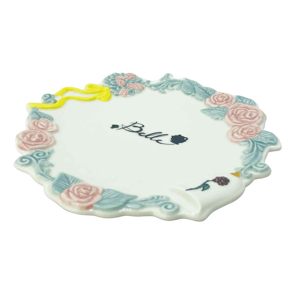 サンアート プレート 16cm 美女と野獣 磁器 （ 小皿 菓子皿 銘々皿 お