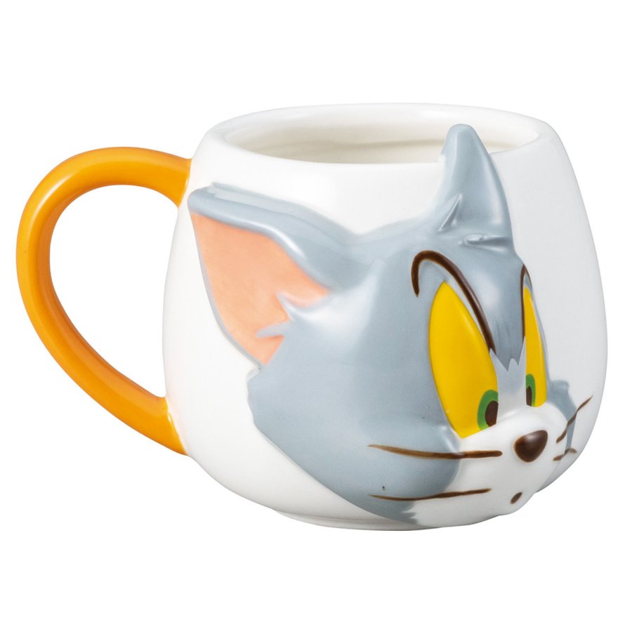 サンアート マグカップ 350ml フェイスマグ トムとジェリー トム 磁器
