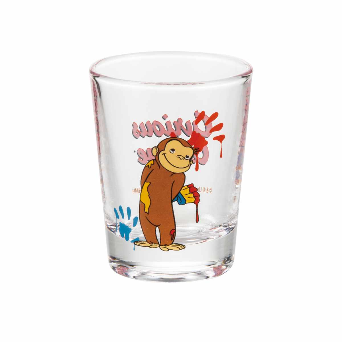 グラス 50ml ミニグラス おさるのジョージ ガラス （ ガラスコップ