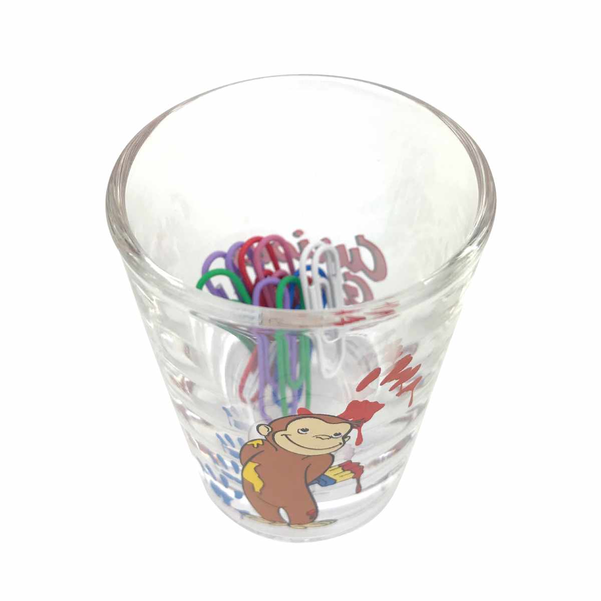 グラス 50ml ミニグラス おさるのジョージ ガラス （ ガラスコップ