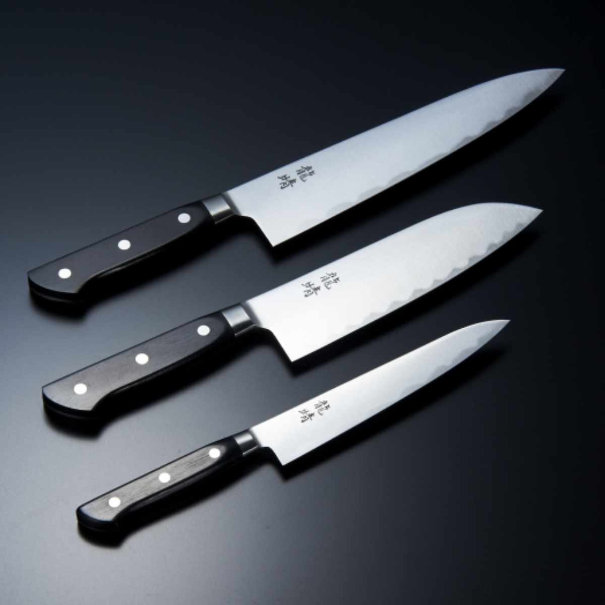 東亜金属 ペティナイフ 刃渡り 約15cm 龍晴 青紙スーパーペティナイフ