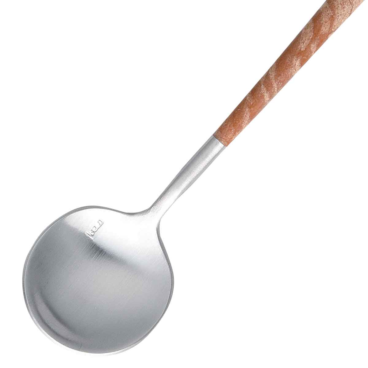 大きなステンレススチールスプーン スプーン 13cm Belo Inox POLA マーブル ティースプーン ステンレス