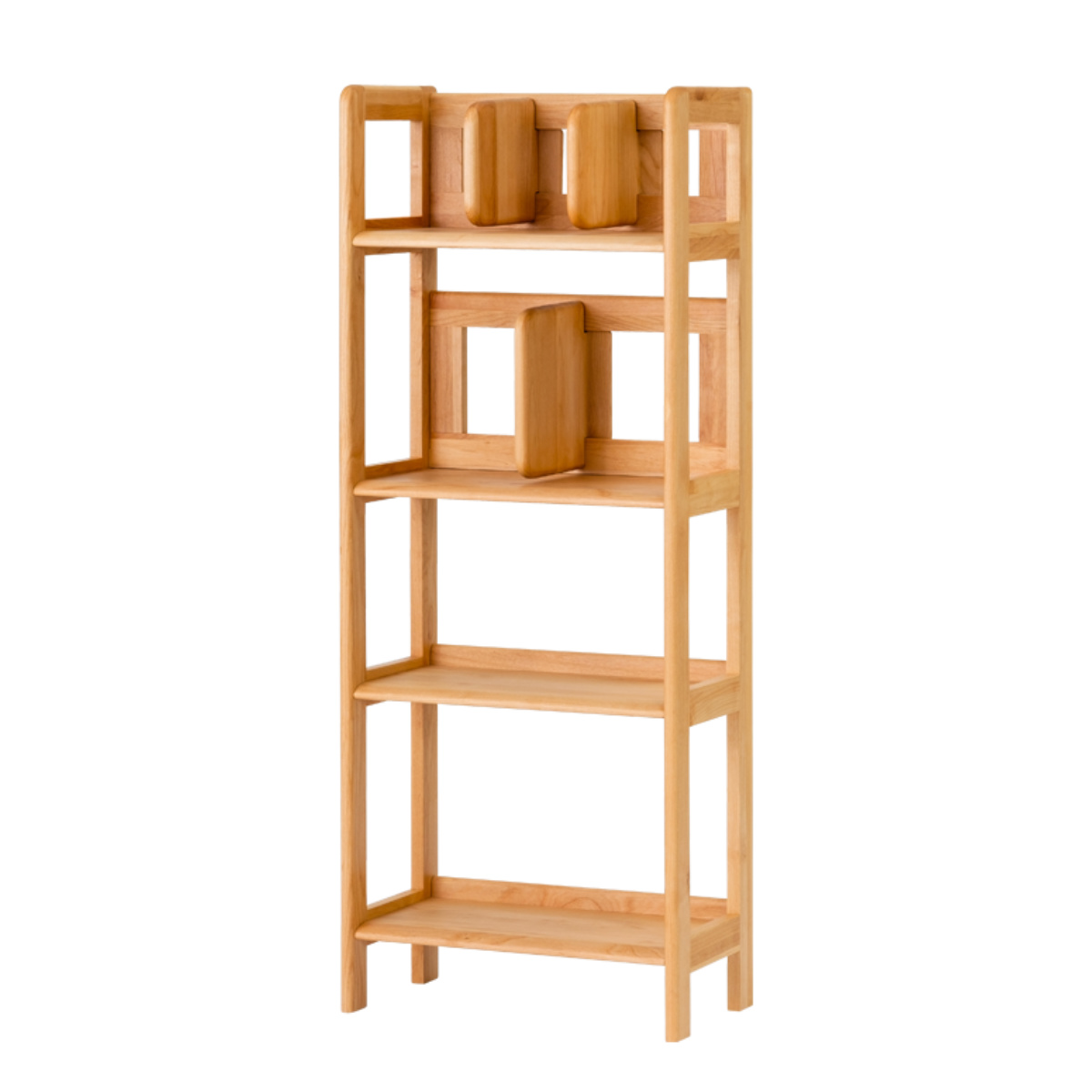 一生紀（ISSEIKI） ラック 幅50cm 木製 天然木 子供用 キッズ （ 本棚