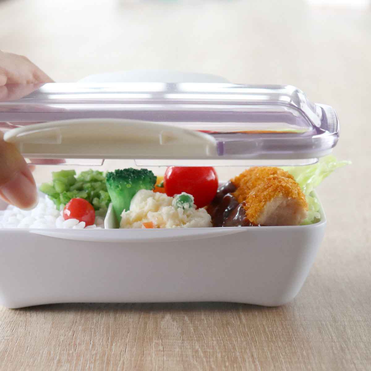 小森樹脂 弁当箱 1段 500ml 2way ドームランチボックス パルフェ