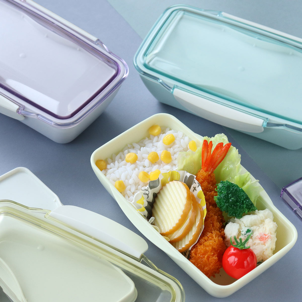 小森樹脂 弁当箱 1段 500ml 2way ドームランチボックス パルフェ （ お