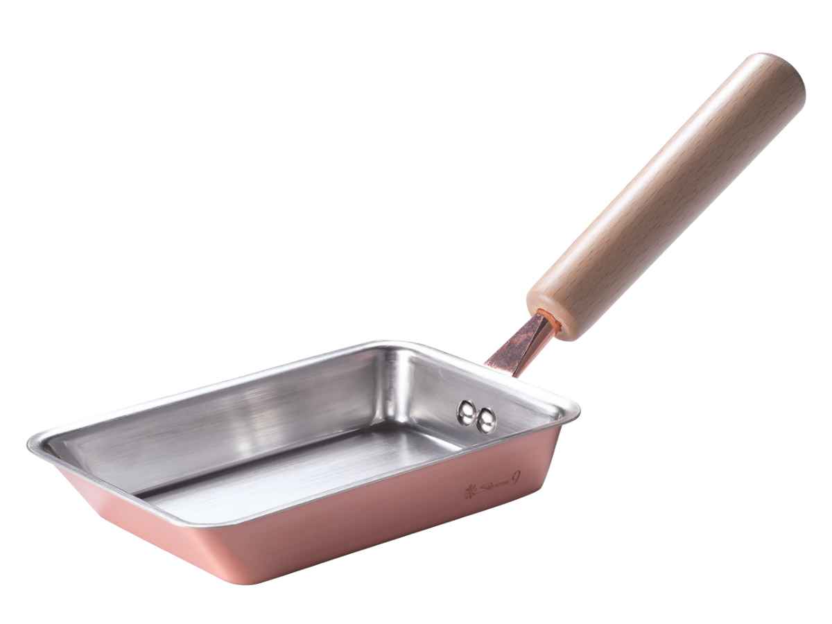 卵焼き器 9cm ガス火専用 ふわっと銅のたまごやき （ エッグパン 玉子