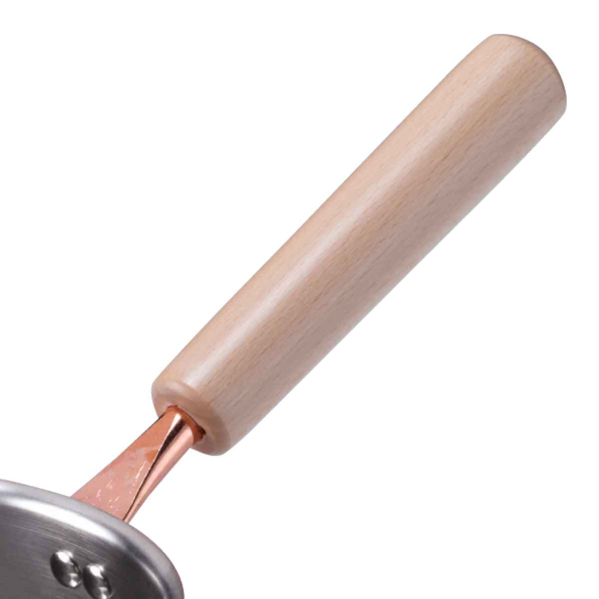 ミルクパン 14cm ガス火専用 ほっこり銅のみるくpan （ ソースパン