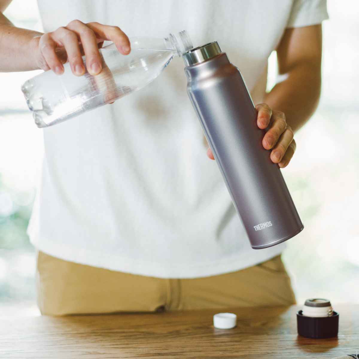 THERMOS（サーモス） 水筒 500ml 炭酸飲料ボトル 保冷 スクリュー