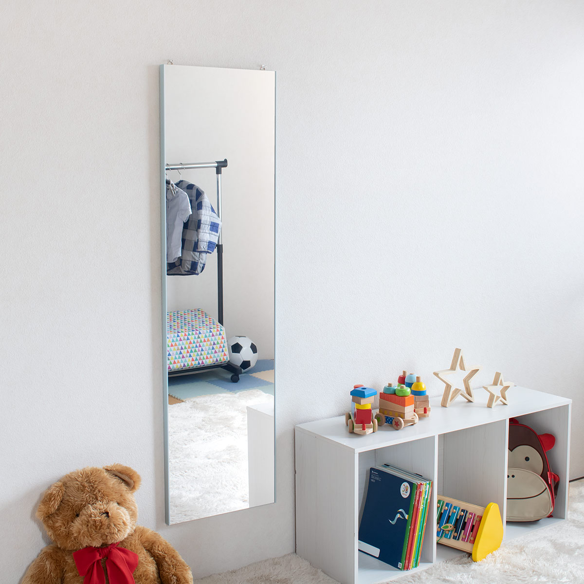 割れない鏡 リフェクスミラー 幅35cm 高さ125cm バリエスタンダード