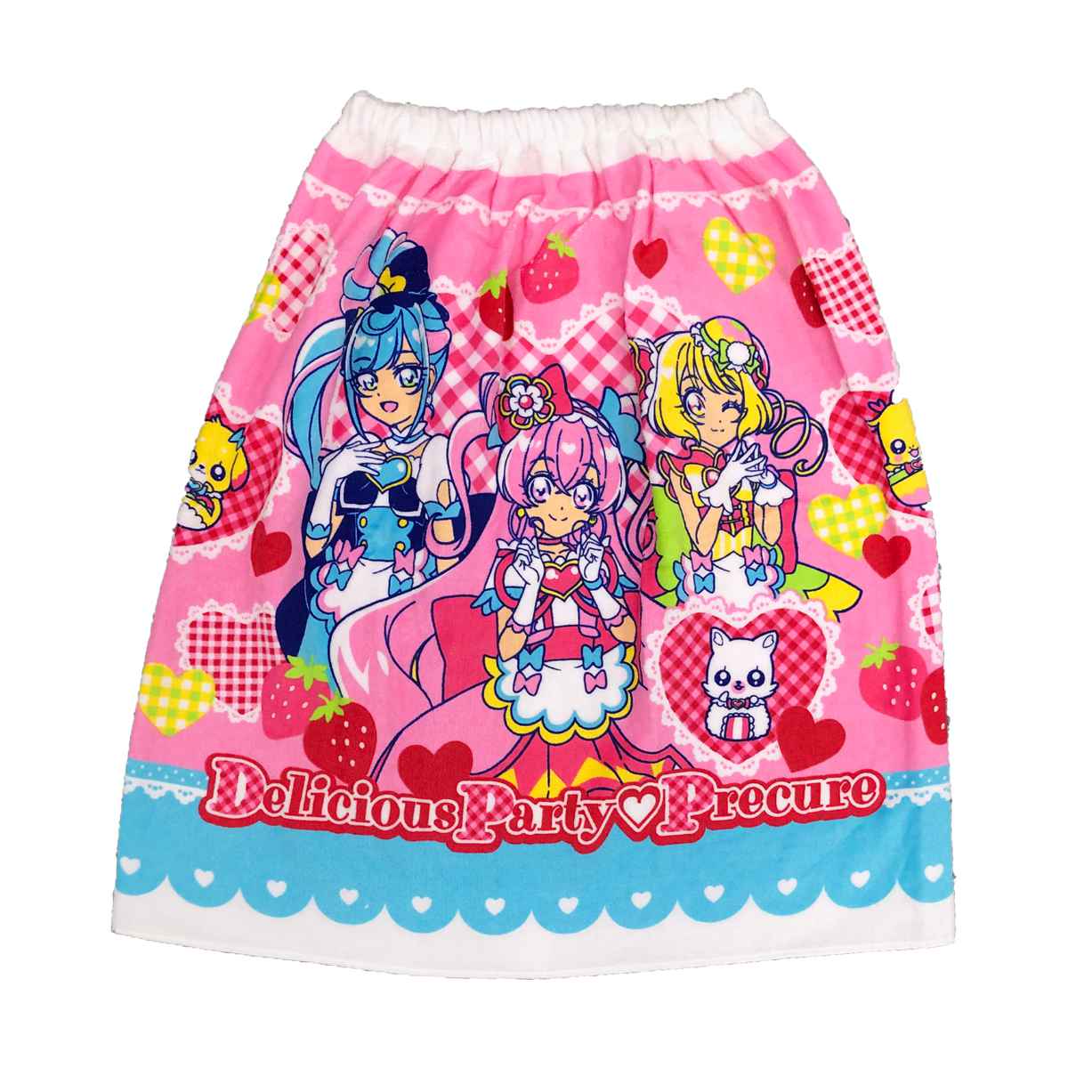 トップ キラキラ プリキュア アラモード 60cm丈 巻き巻きタオル 海やプールのレジャー お風呂上がりに大活躍