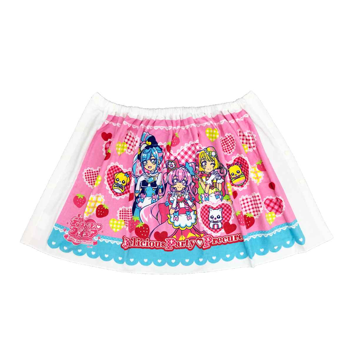巻きタオル デリシャスパーティプリキュア 60×120cm （ プリキュア