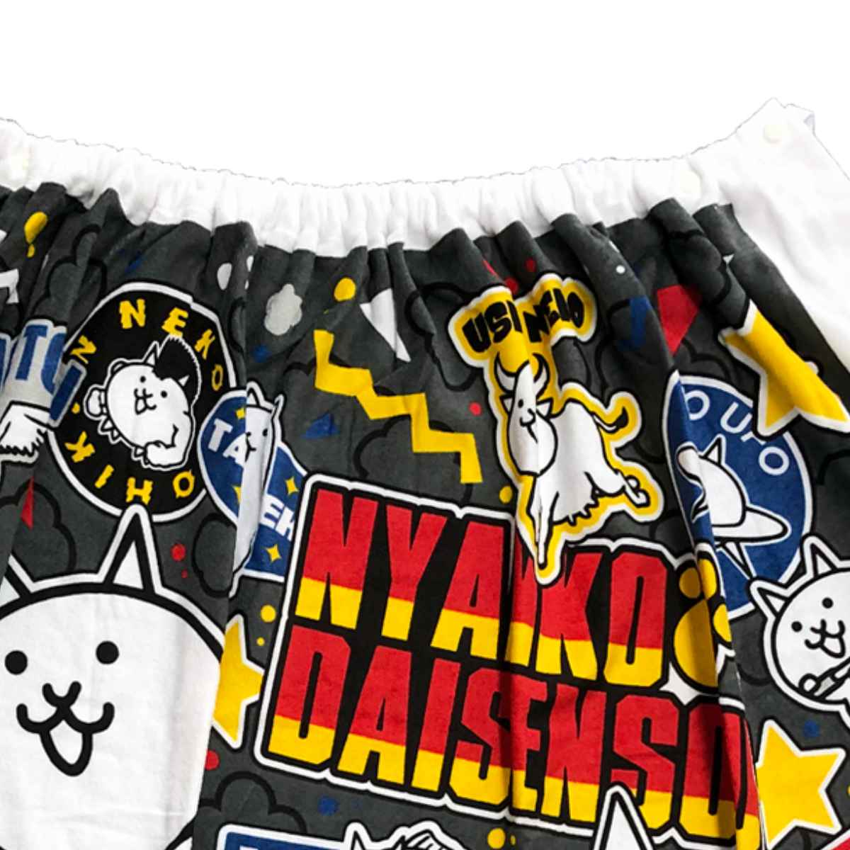 巻きタオル にゃんこ大戦争 80×120cm （ タオル プール ラップタオル