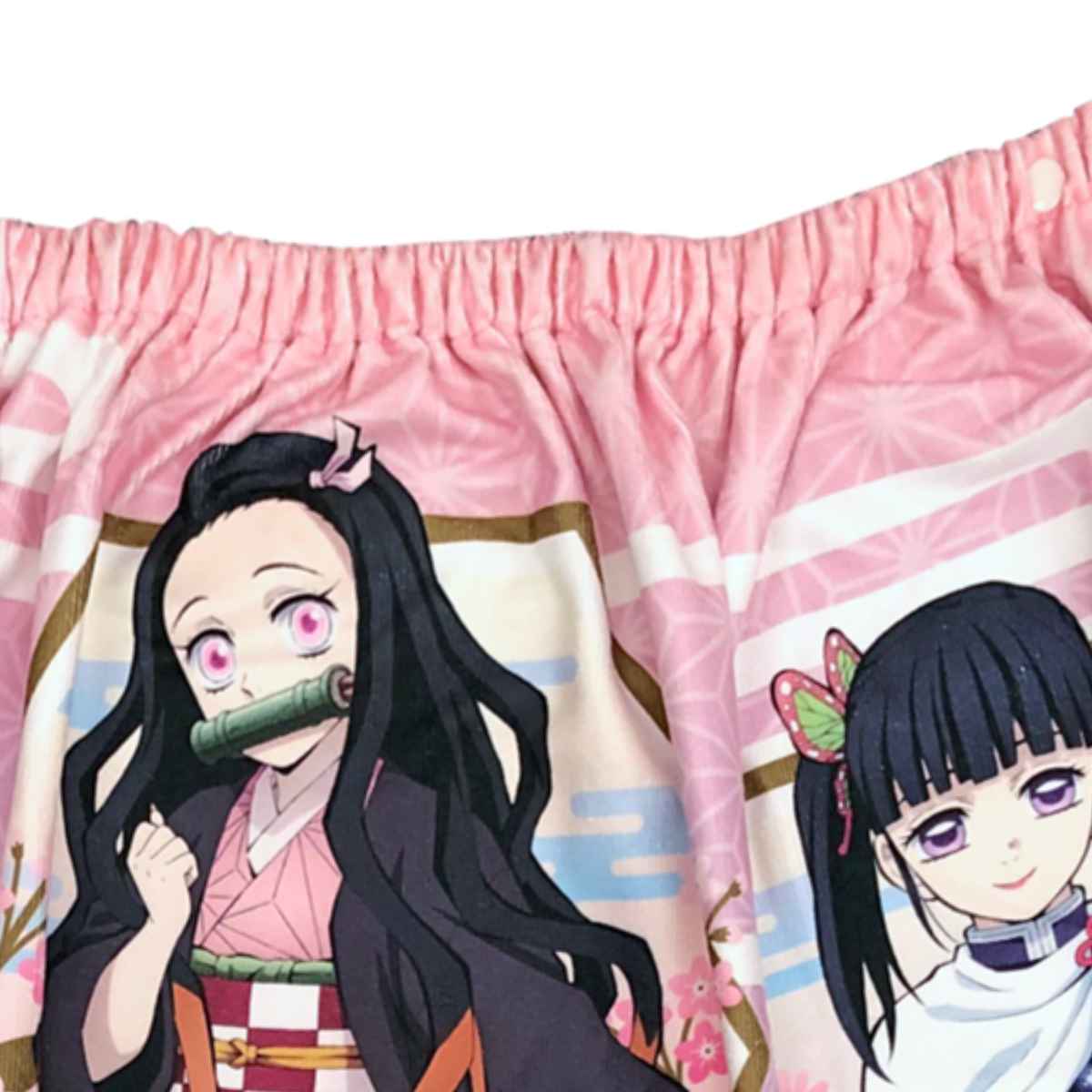 巻きタオル 鬼滅の刃 女の子デザイン マイクロファイバー 60×120cm 