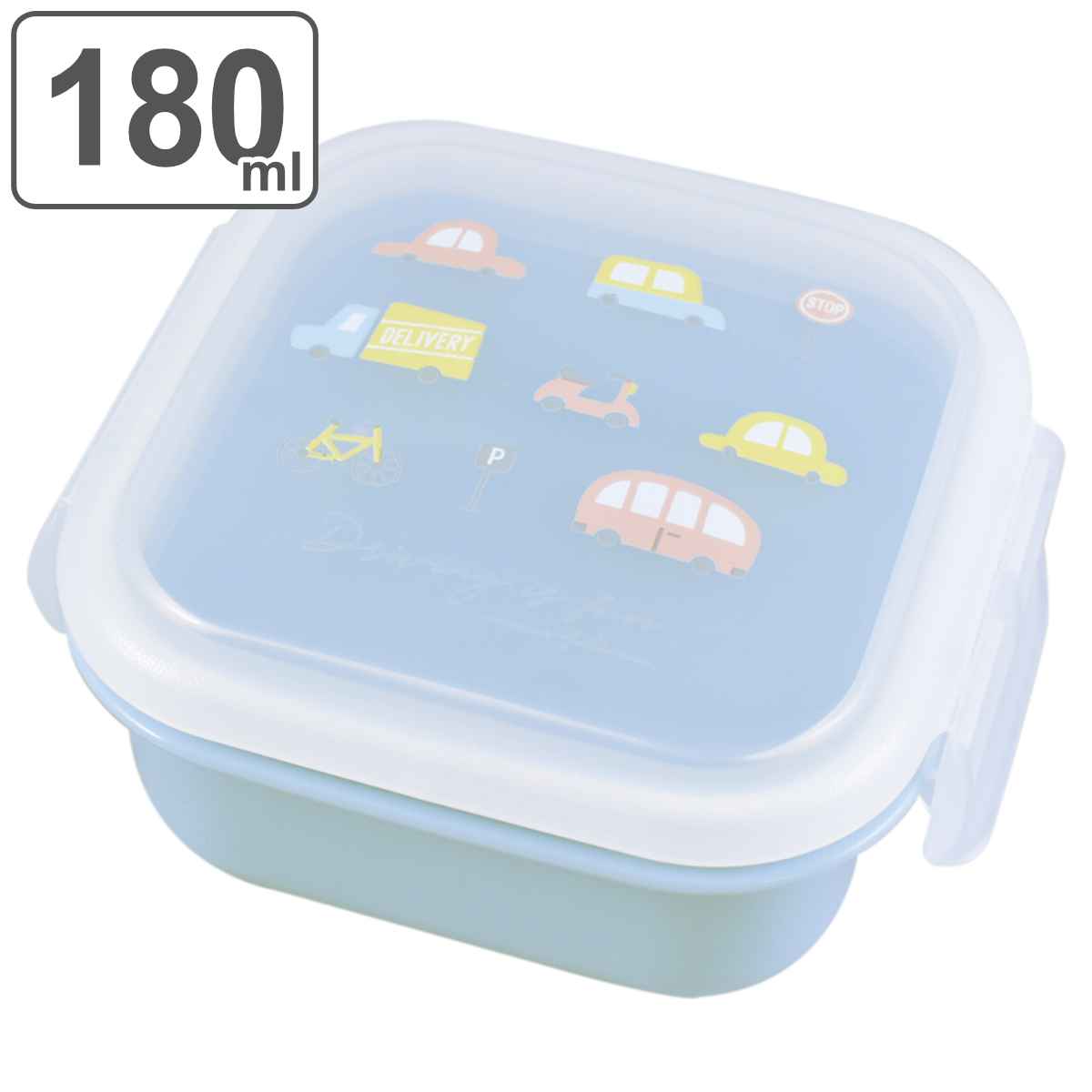大西賢製販 弁当箱 1段 180ml ミニ nenne-futurum CAR （ ネンネフトゥ