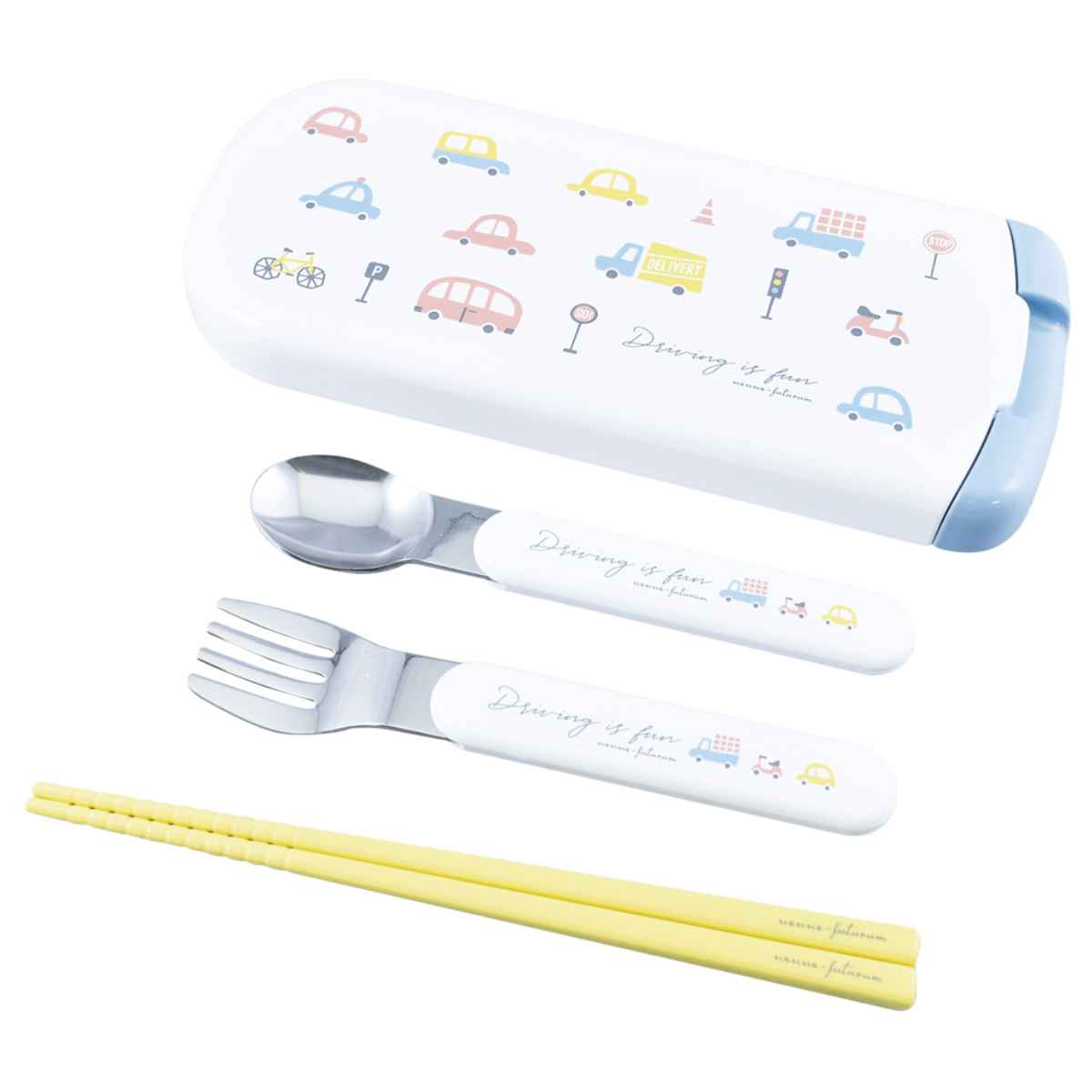 大西賢製販 トリオセット 箸 スプーン フォーク nenne-futurum CAR