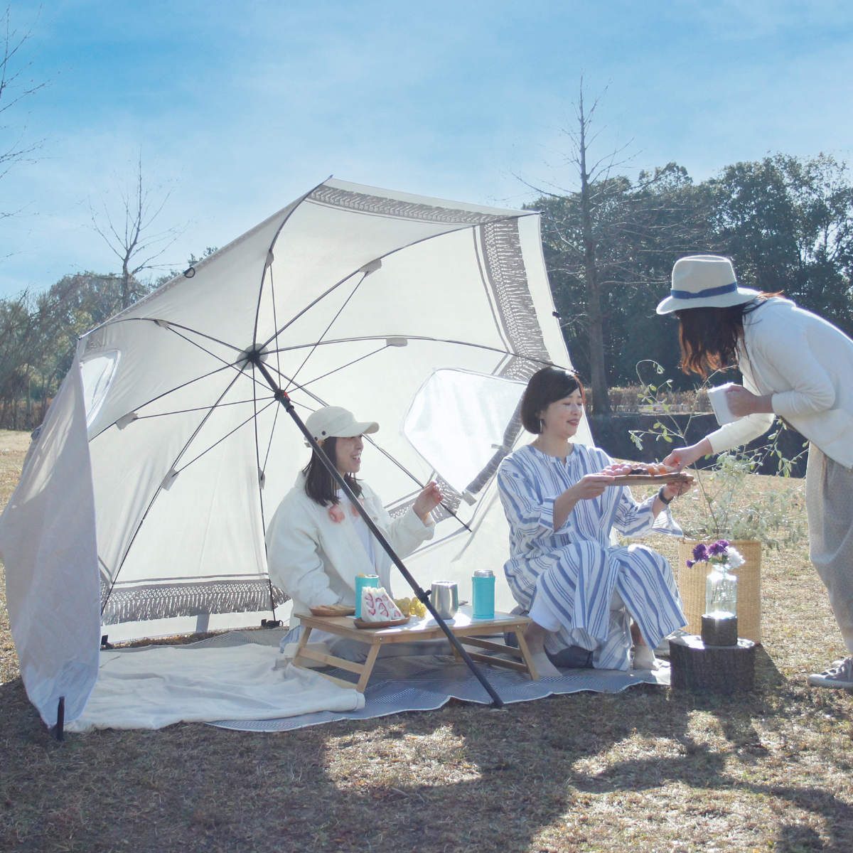 可愛くて機能的 – PARASOL TARP（パラソルタープ） アウトドア