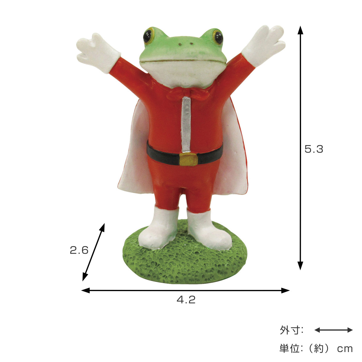 copeau コポー コポタロウ5点セット 置き物 コポレンジャーレッド Copeau （ コポー カエル