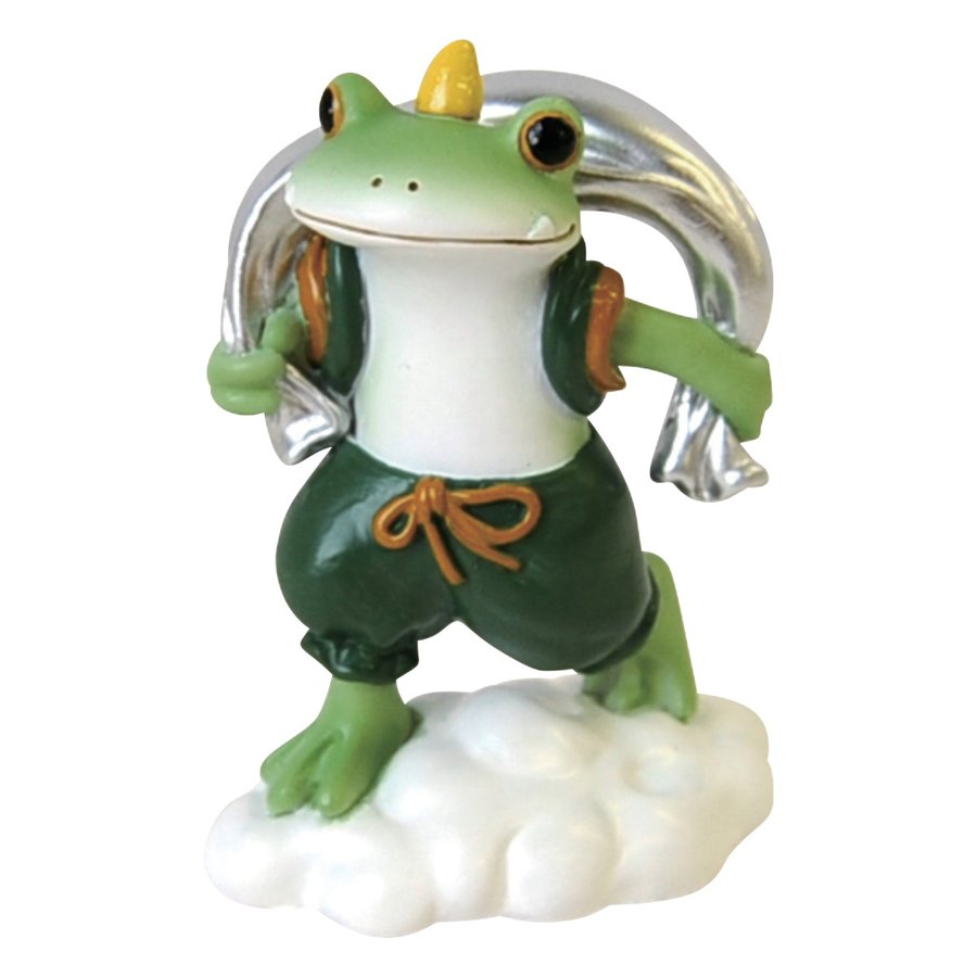 オブジェ カエル 風神タロウ Copeau （ 置き物 コポー コポタロウ 置物