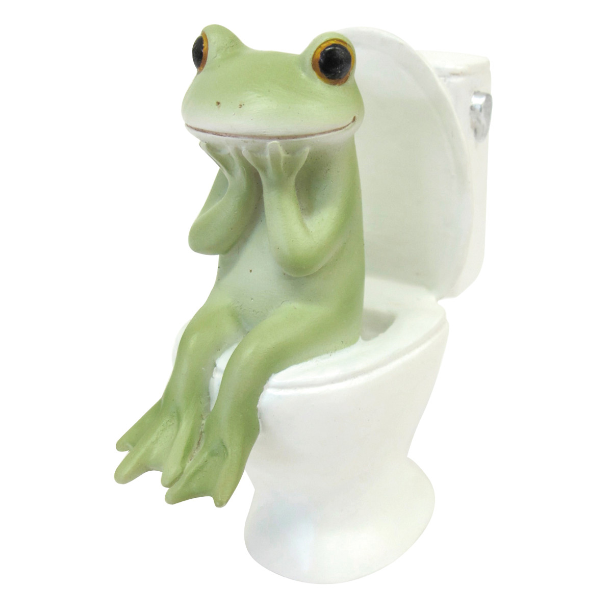 置き物 トイレとカエル Copeau コポー （ カエル コポタロウ 置物 玄関