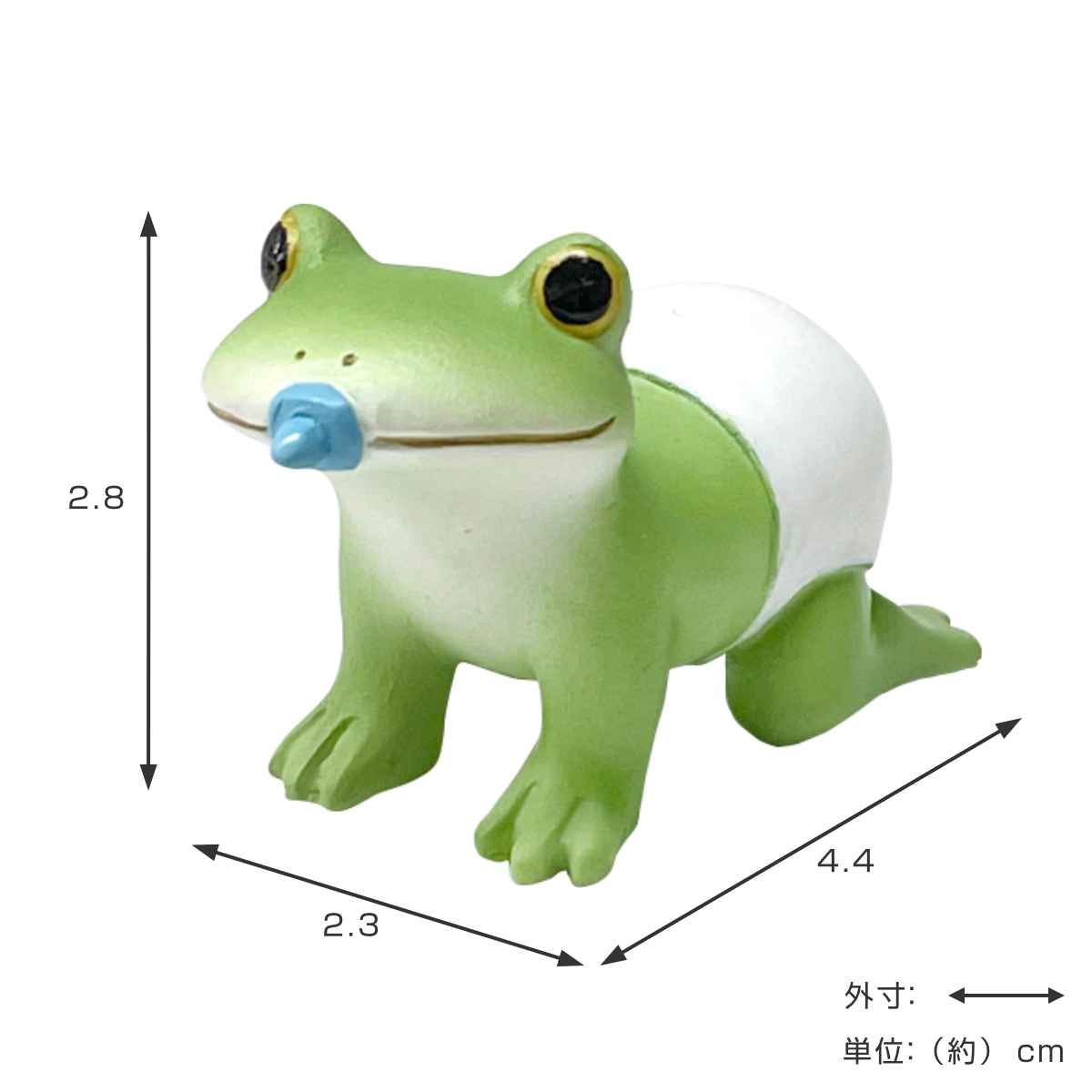 置き物 赤ちゃんカエル Copeau コポー （ カエル コポタロウ 置物 玄関