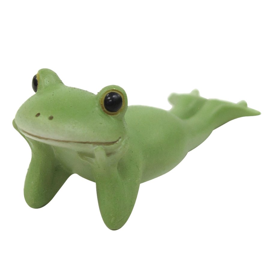 置き物 ミニサイズ 頬杖ごろん Copeau コポー （ カエル コポタロウ