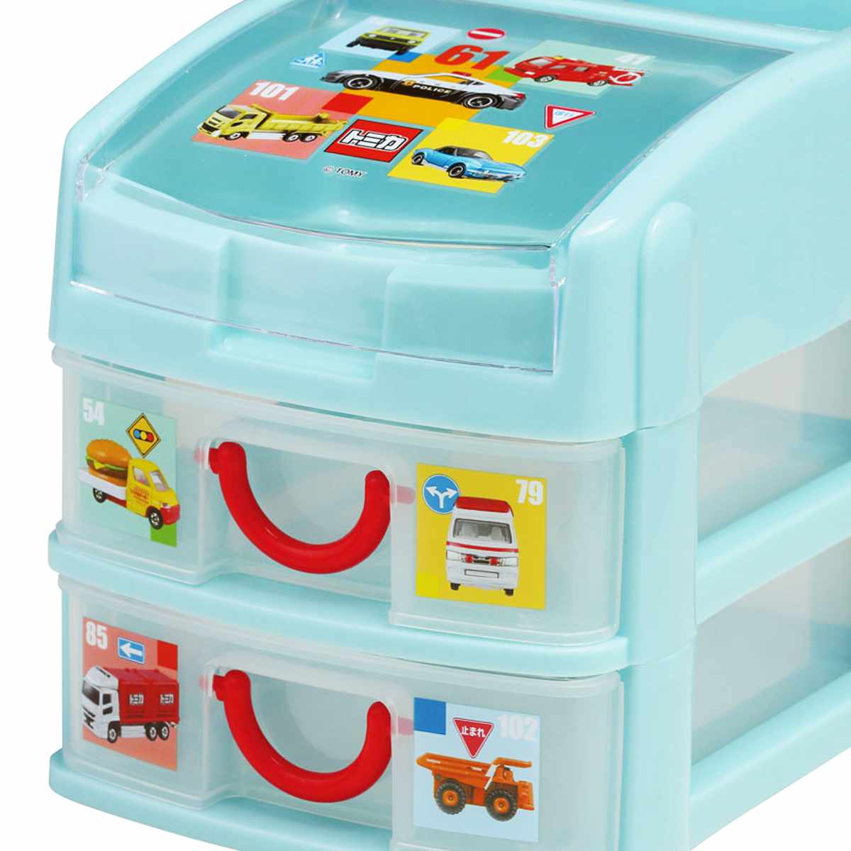 収納 ミニチェスト トミカ （ 引き出し ボックス 小物収納 卓上収納