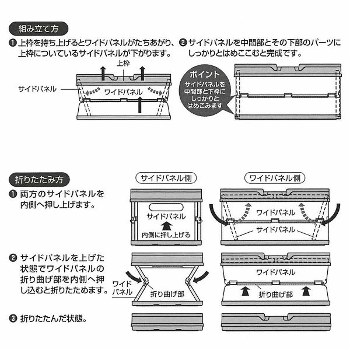 折りたたみ収納ボックス プラレール （ コンテナ 折りたたみ 収納