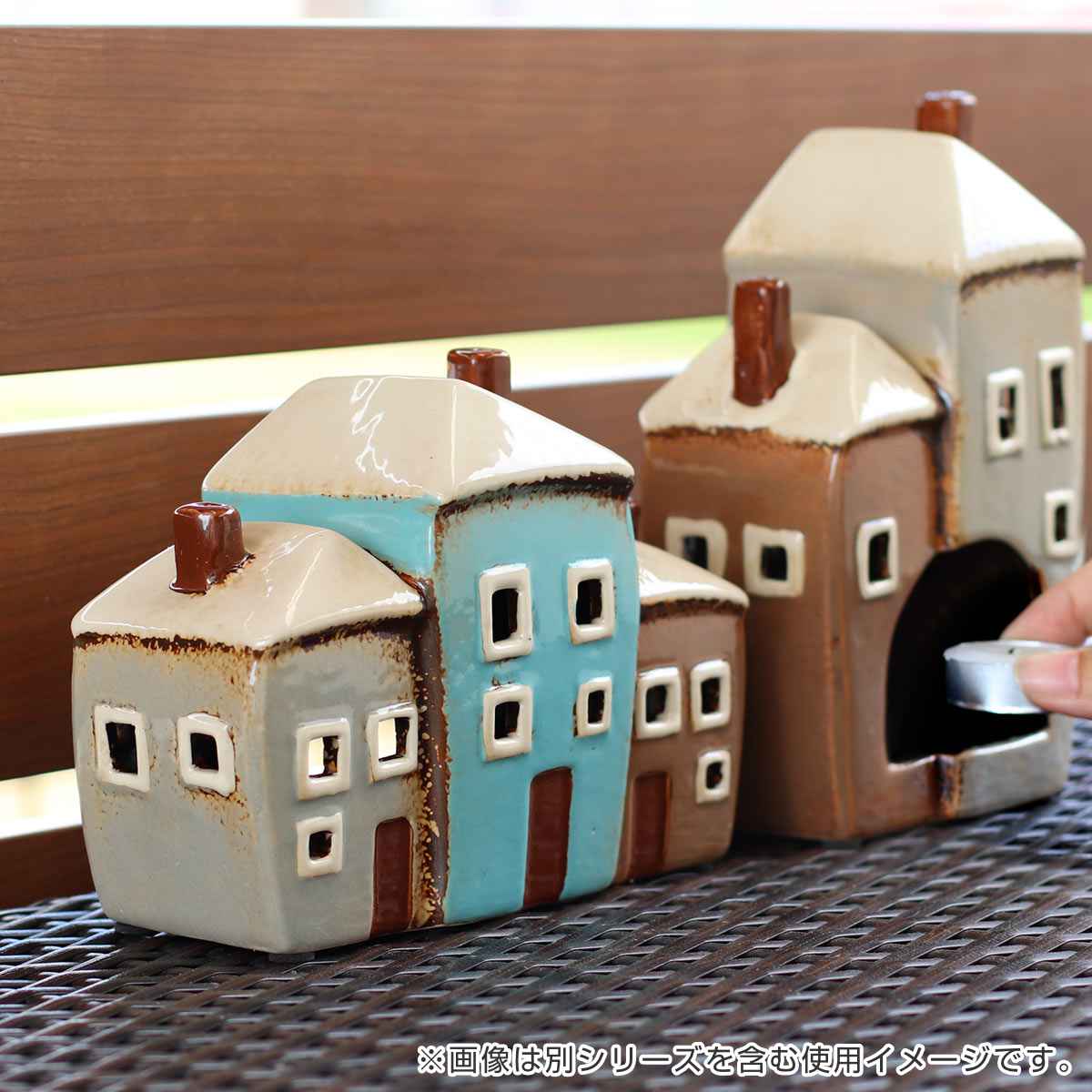 キャンドルホルダー Candle house 29200 オブジェ （ キャンドル