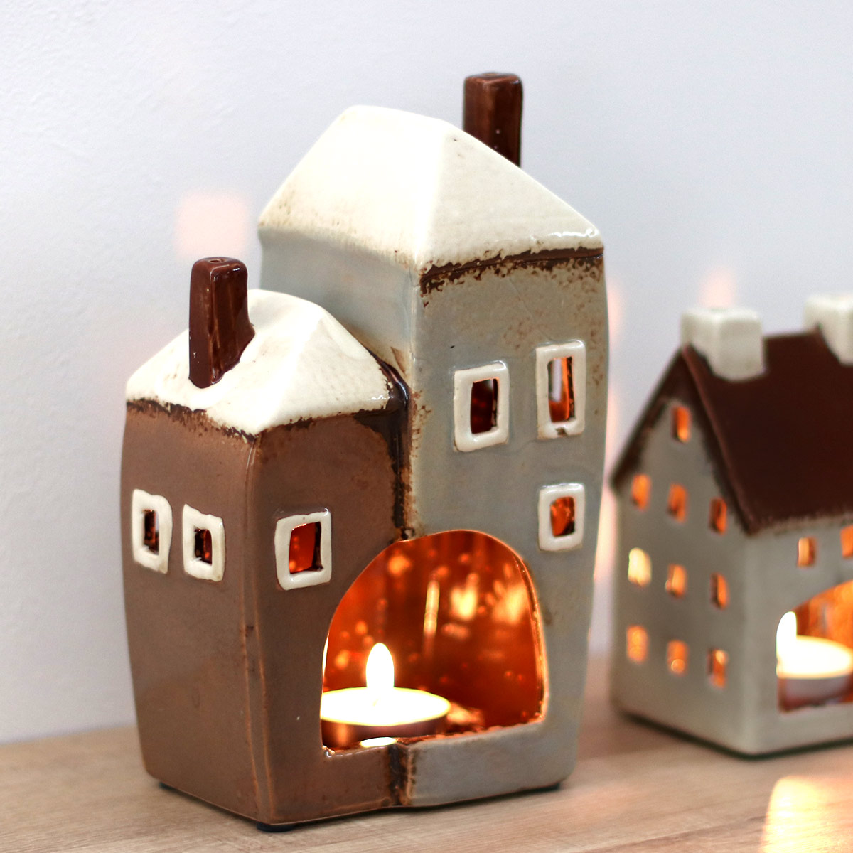 キャンドルホルダー Candle house 29201 オブジェ （ キャンドル