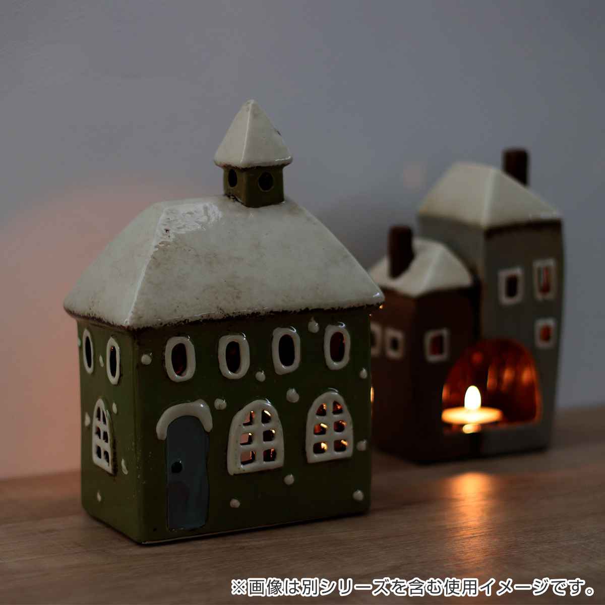 キャンドルホルダー Candle house 29213 オブジェ （ キャンドル