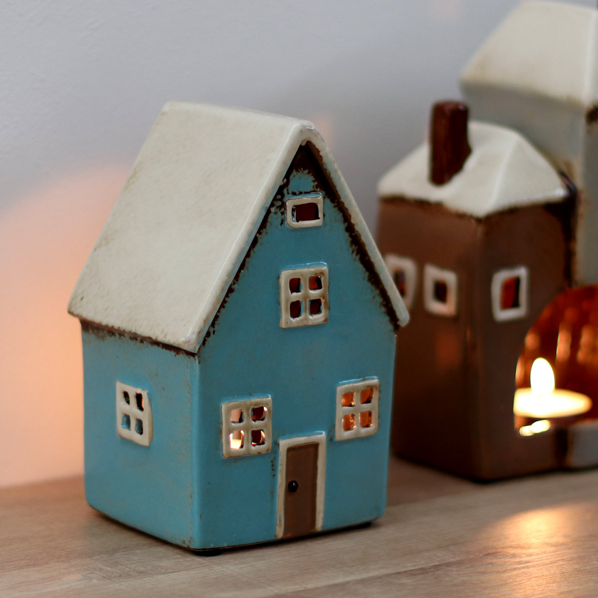 キャンドルホルダー Candle house 29215 オブジェ （ キャンドル