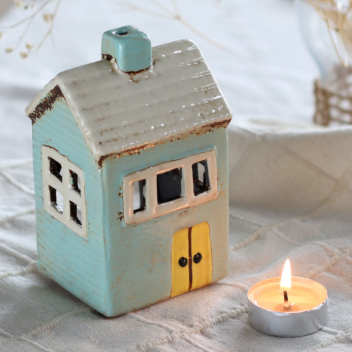 キャンドルホルダー Candle house 29218 オブジェ （ キャンドル