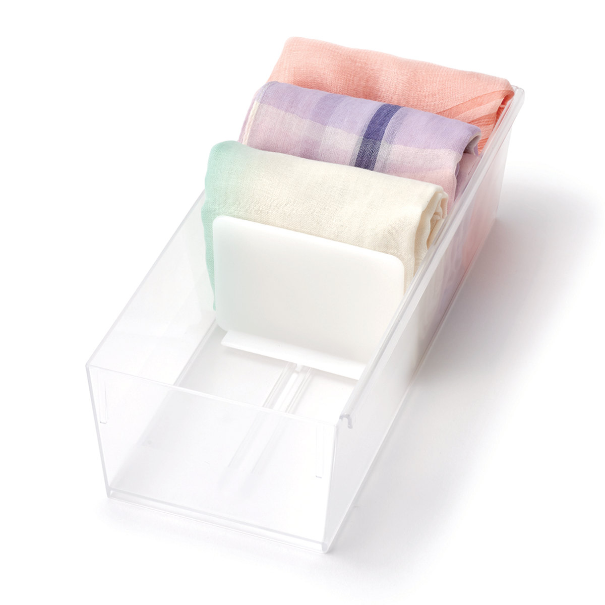 吉川国工業所 ランジェリーケース （ 仕切りケース 幅14×奥行33×高さ