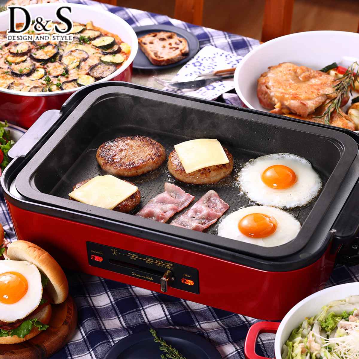 佐藤商事 D＆S マルチホットプレート コンパクト （ ホットプレート 