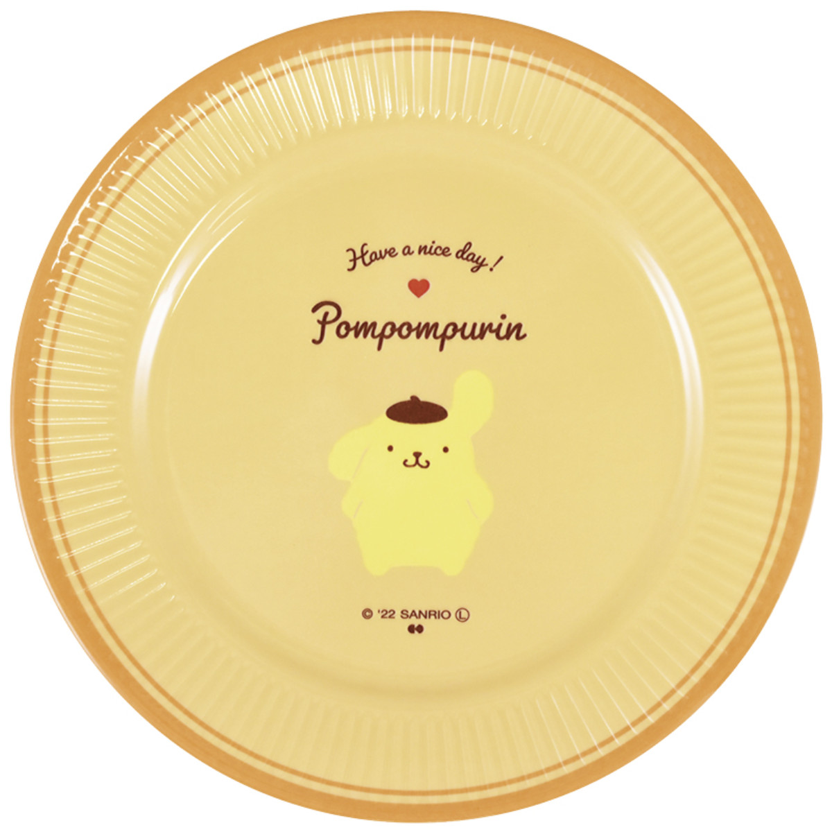 プレート 17cm クロミ ポムポムプリン シナモロール プラスチック