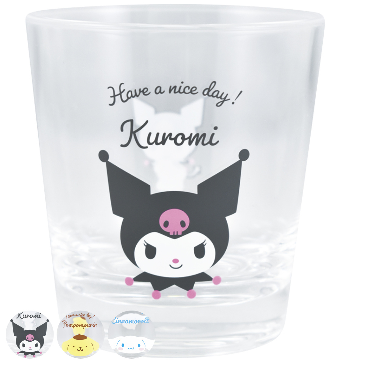 コップ 280ml クロミ ポムポムプリン シナモロール プラスチック