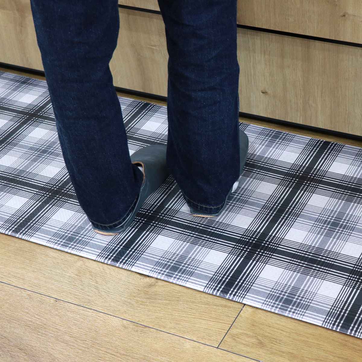 キッチンマット 拭ける PVC 45×120cm （ 45cm 120cm PVCキッチンマット