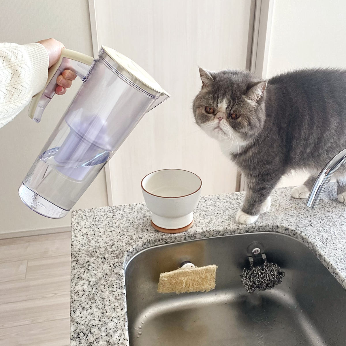 クリタック まるっと軟水大容量 750ml 犬猫用 （ ペット用浄軟水器