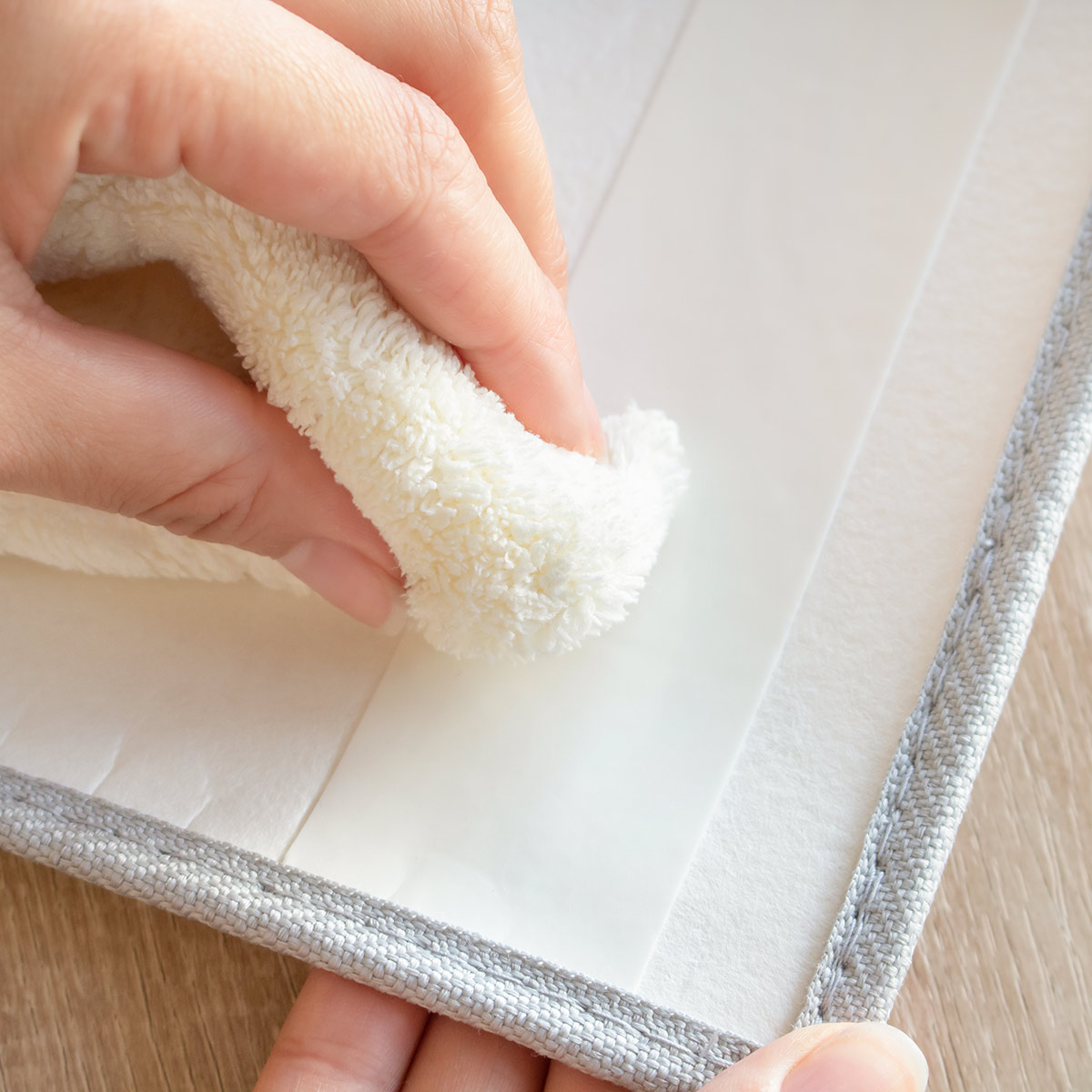 玄関マット 室内用 60×90cm セラミックタイル 撥水加工 （ 玄関 マット
