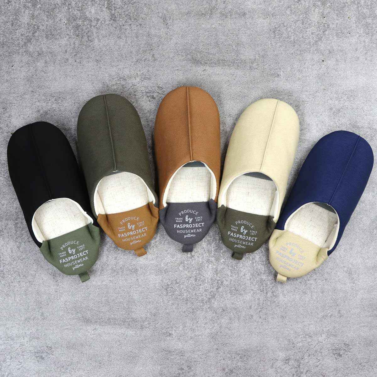 スリッパ バブーシュスリッパ CANVAS Mサイズ Lサイズ （ ルーム