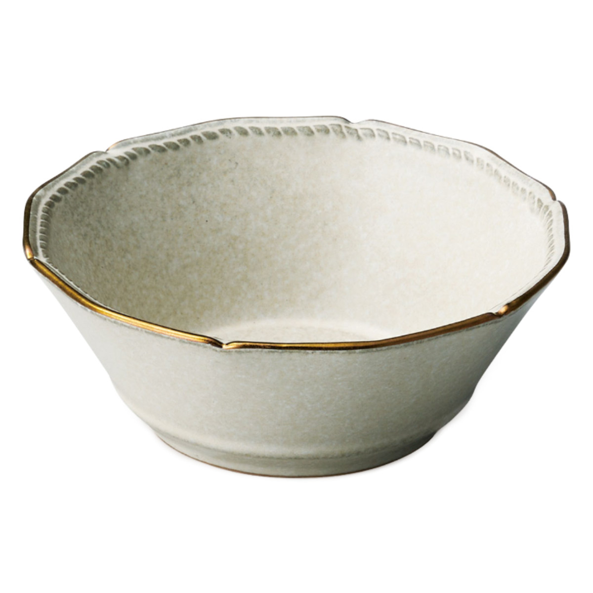 aito製作所 ボウル 15cm ステッチ 陶器 美濃焼 （ 食洗機対応 サラダ