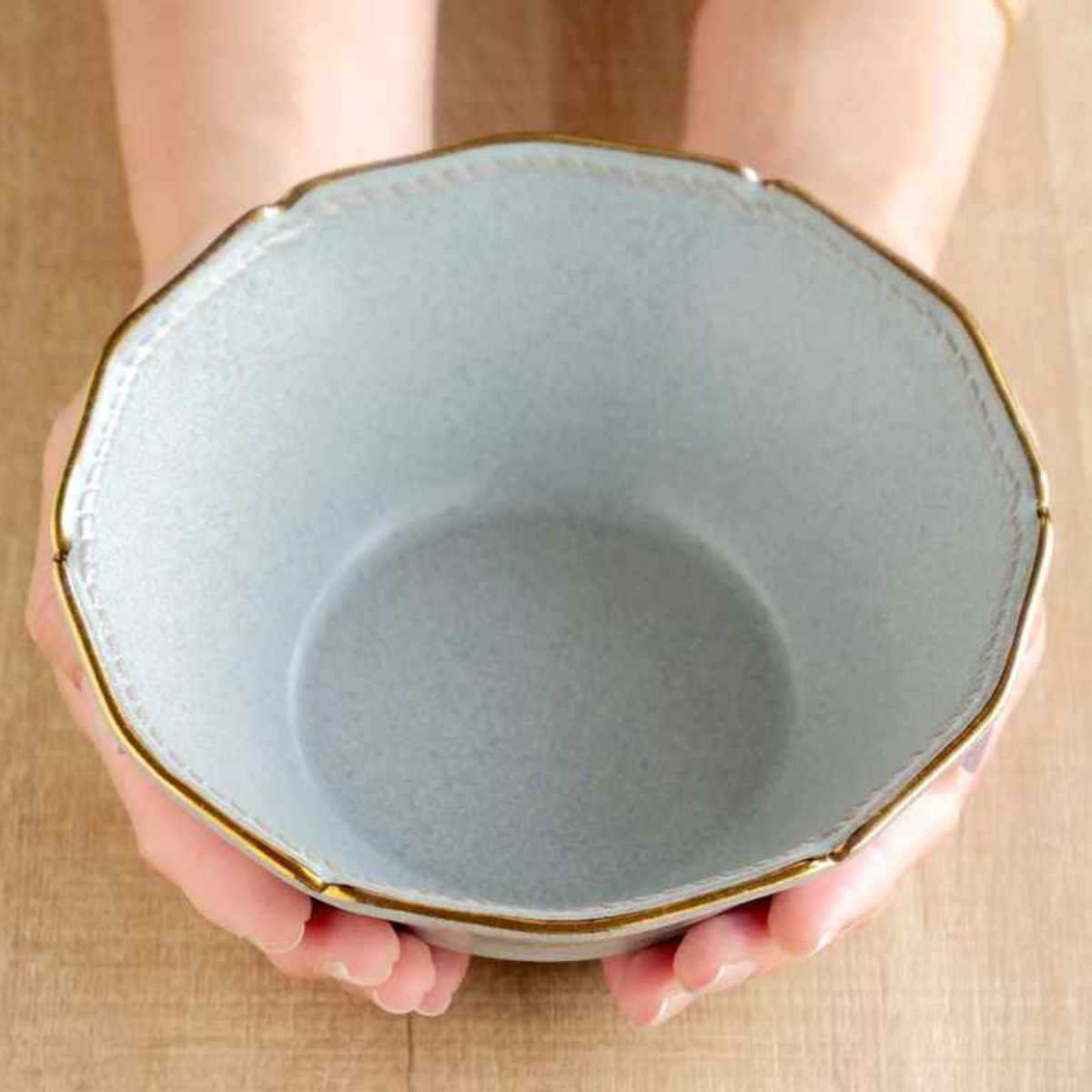aito製作所 ボウル 15cm ステッチ 陶器 美濃焼 （ 食洗機対応 サラダ