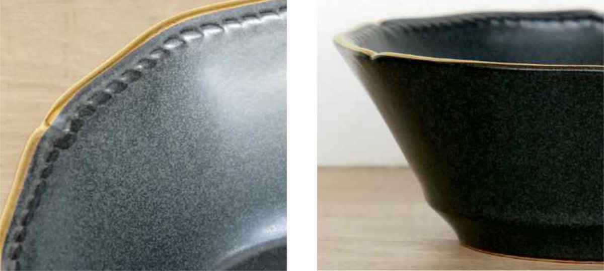 aito製作所 ボウル 15cm ステッチ 陶器 美濃焼 （ 食洗機対応 サラダ