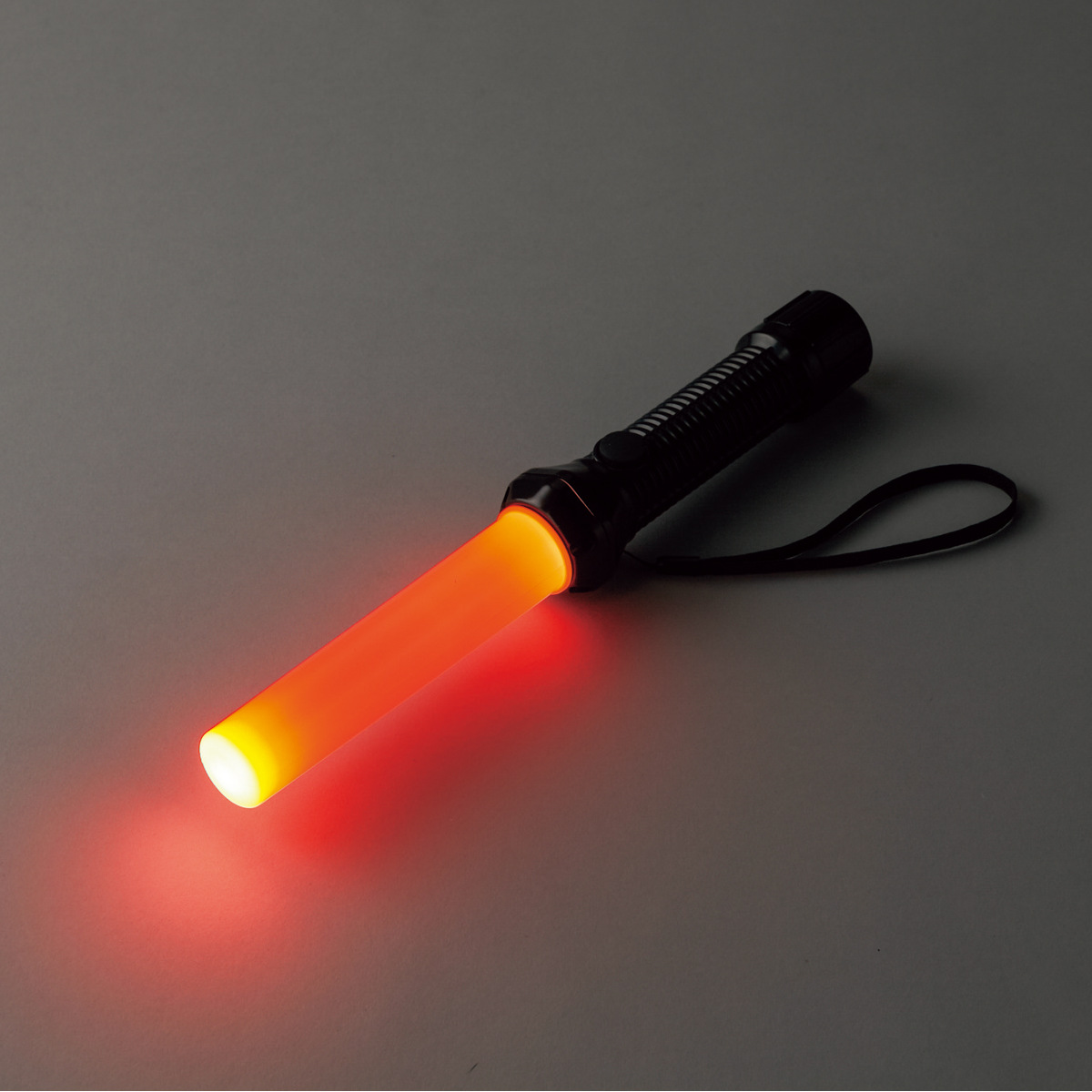 日本緑十字社 LED合図灯 2WAY 誘導灯 懐中電灯 （ 赤色合図灯 保安灯