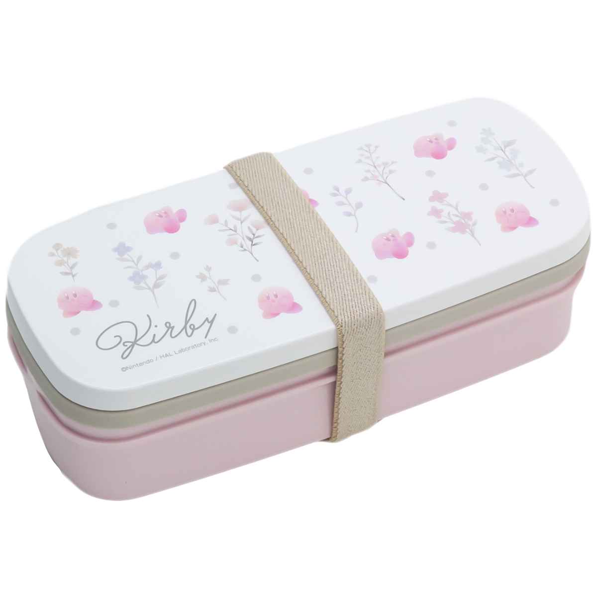 OSK（オーエスケー） 弁当箱 2段 640ml 抗菌 星のカービィ 箸付