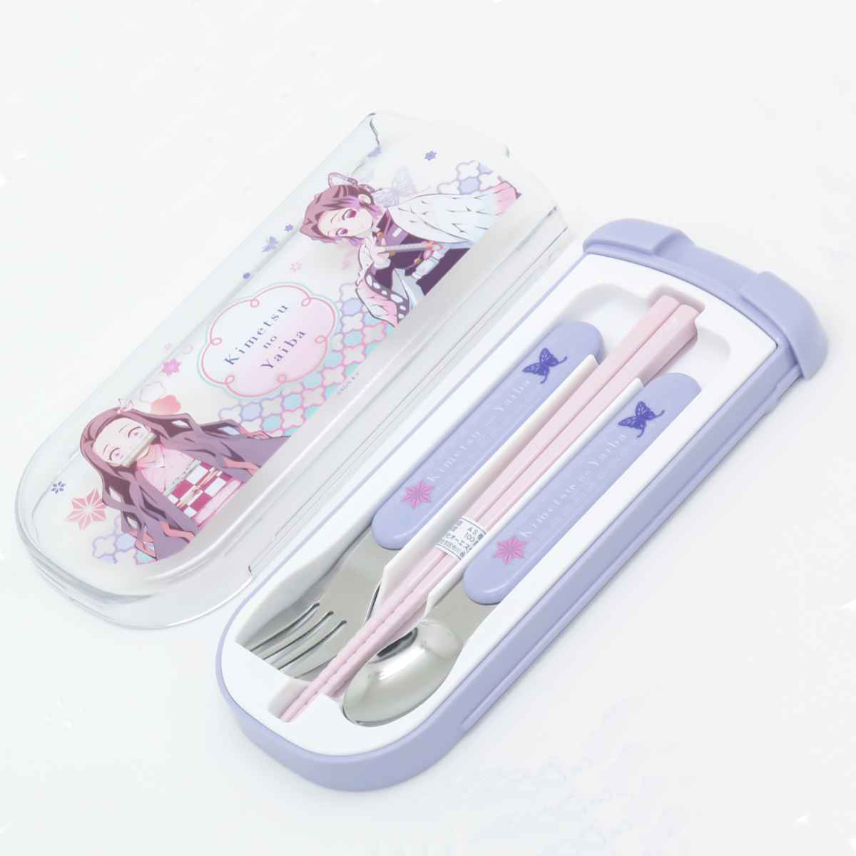 OSK（オーエスケー） トリオセット 抗菌 箸 スプーン フォーク 鬼滅の