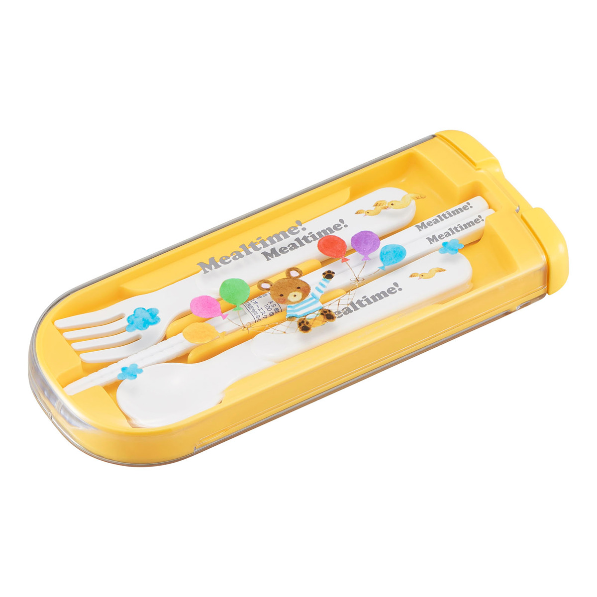 OSK（オーエスケー） トリオセット 箸 スプーン フォーク ミールタイム 