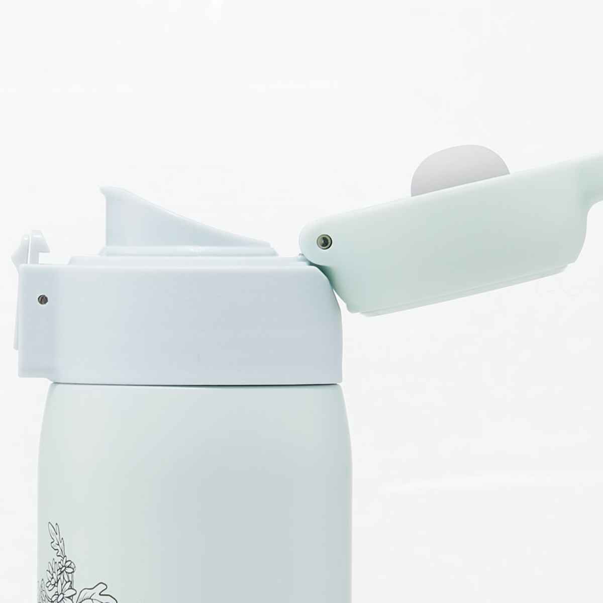 Disney 水筒 480ml ステンレス 直飲み ワンタッチ ふしぎの国の