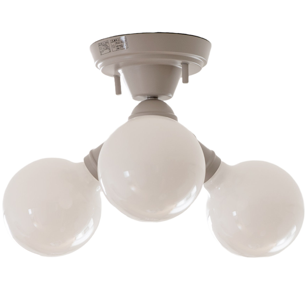 シーリングライト 3灯式 ホワイト・ブラック パッロ シーリングライト Black3灯 （ 照明 ライト LED 対応 3灯 10畳